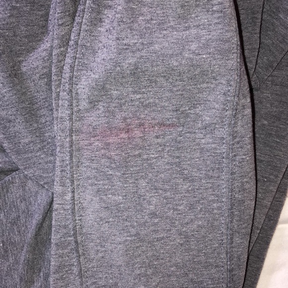 Insa Gray, Cotton-Poly Blend Jersey Knit, Straight Leg, Yoga or Lounging Pants - Picture 5 of 7